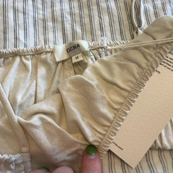 OZMA HOUSE TOP (Regen Silk Noil) - Picture 5 of 5